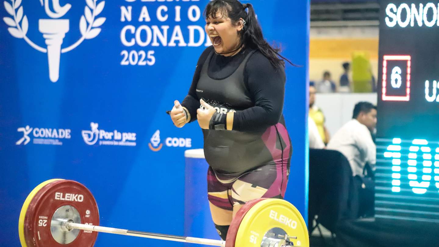 PESISTAS SONORENSES “LEVANTAN” 13 MEDALLAS EN SEGUNDA JORNADA DE LA OLIMPIADA NACIONAL 